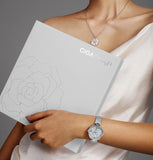 CIGA Design Watch for Women Denmark Rose Automatic Mechanical Wrist Watches or Japan Quartz Ladies Wrist Watch Fashion Timepiece