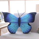 Simulation Soft Butterfly Plush Pillow Toy Stuffed Animals Butterfly Plush Kids Toys Cushion Home Decoration Girl Birthday Gifts