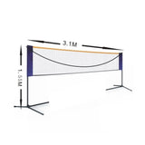 Portable Badminton Volleyball Tennis Net Badminton Net Stand With Stand/Frame Carry Bag