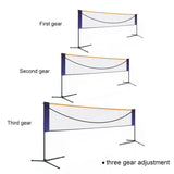 Portable Badminton Volleyball Tennis Net Badminton Net Stand With Stand/Frame Carry Bag