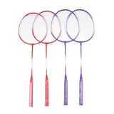 Professional Badminton Rackets Shuttlecocks and Carrying Bag Set Double Badminton Racquet Set Indoor Outdoor Speed Sports