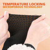 Winter Heated Socks Snowmobile Skiing Sock Outdoor Sports Thermal Man Heated Socks USB Rechargeable Thermal Heated Foot Warmer