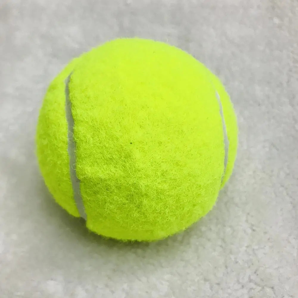 1PCS Tennis Balls High Bounce Practice Training Tennis For Dogs Bite 6.4CM High Flexibility Chemical Fiber Tennis Balls