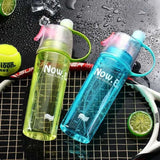 1pcs  Creative Water Cup Spray Cup Sports Water Cup Portable Cup Large Capacity Outdoor Cup