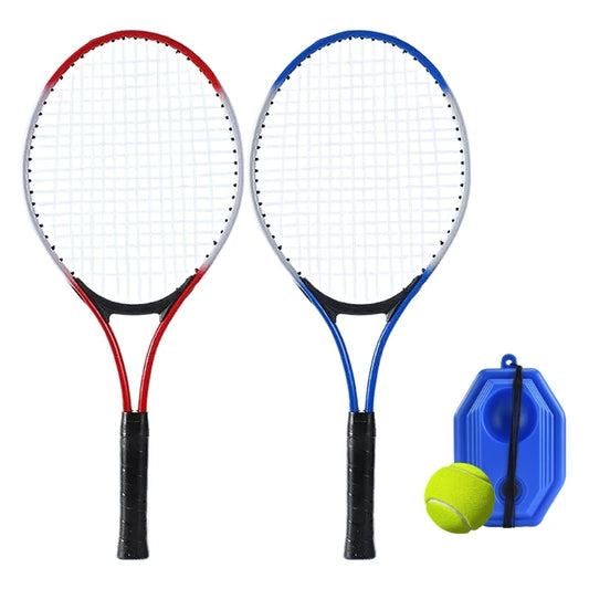 Shockproof Beginner Racquet Portable Tennis Trainer Child Tennis Racket Tennis Training Equipment Easy to Use