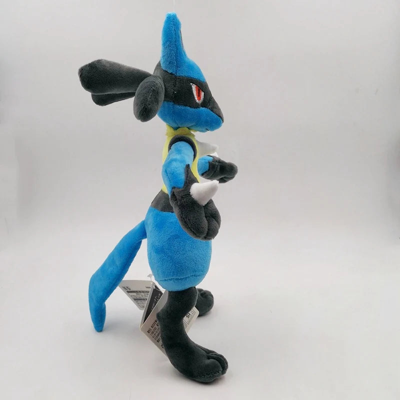 Original Pokemon Plush Lucario Greninja Charizard Incineroar Zeraora Cinderace Torterra Kyogre Cubone Stuffed Toys for Kids Gift