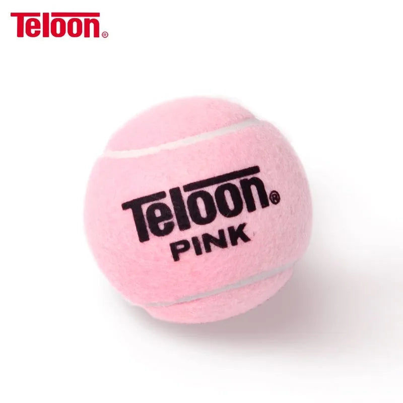 Pink tennis balls, 2 pieces