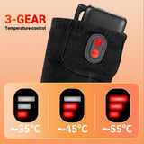 Winter Heated Socks Snowmobile Skiing Sock Outdoor Sports Thermal Man Heated Socks USB Rechargeable Thermal Heated Foot Warmer