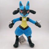 Original Pokemon Plush Lucario Greninja Charizard Incineroar Zeraora Cinderace Torterra Kyogre Cubone Stuffed Toys for Kids Gift